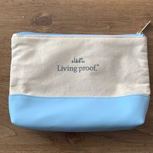 Living Proof Canvas Cosmetic Bag